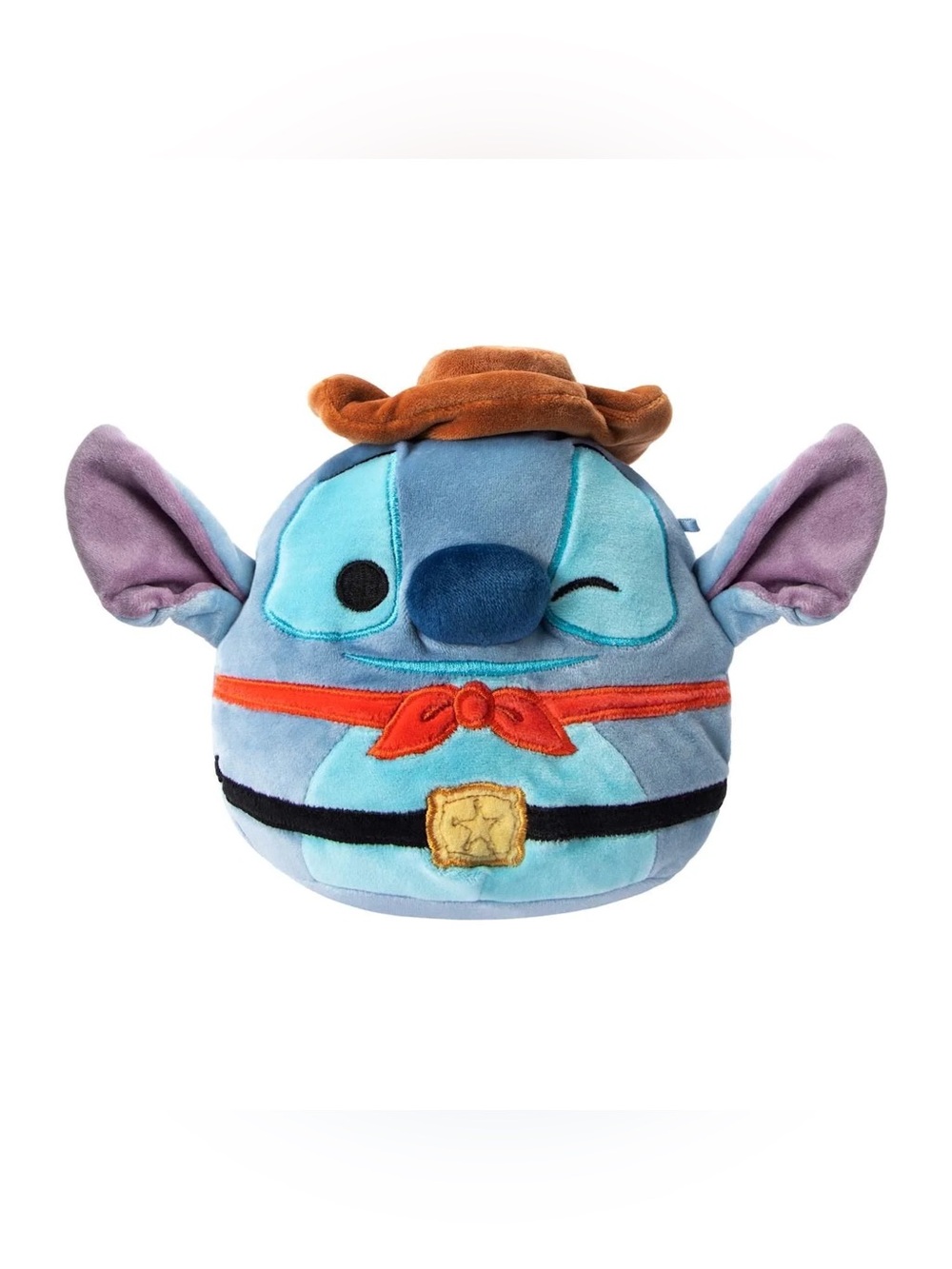 Squishmallows™ Disney Stitch as Cowboy Plush